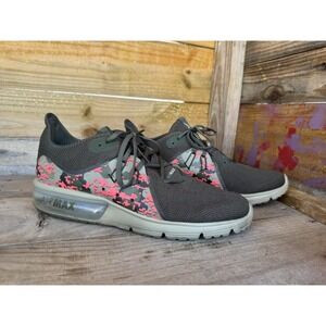 Nike Mens Size 11 Air Max Sequent 3C Olive Camo Shoes‎ Athletic Sneakers AJ0004